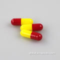 Empty Shell Gelatin Capsule Size 0 red yellow capsules Manufactory